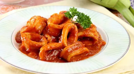 Resep Sederhana Cumi Saus Padang Pedas Menggugah Selera - Food Fimela.com