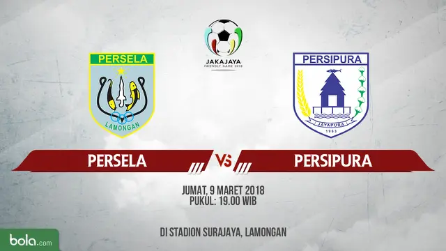 Persela Lamongan Vs Persipura Jayapura