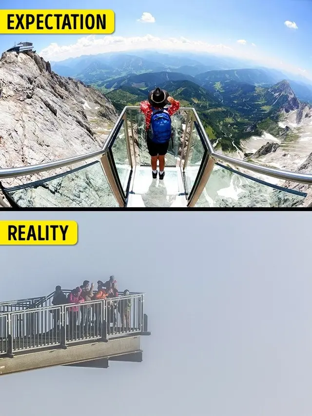 6 Potret Ekspektasi Vs Realita Tempat Wisata, Tak Seindah yang Diharapkan