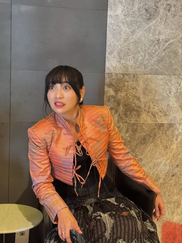 Hesti Purwadinata di Acara K Drama Tempest di Korea Selatan. [@hestipurwadinata]