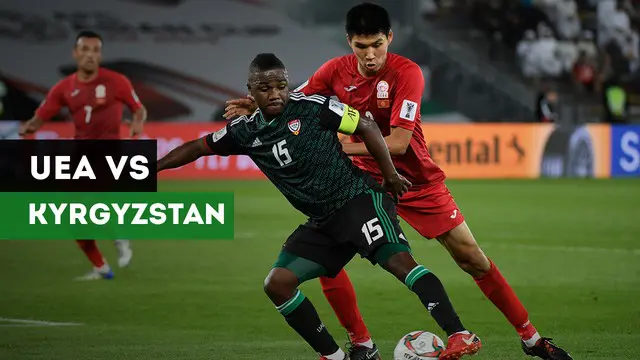 Berita video highlights babak 16 besar Piala Asia antara Uni Emirat Arab menghadapi Kyrgyzstan yang berakhir dengan skor 3-2.