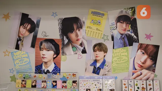 Foto Seluruh Member 'NCT Wish' di PopUp Icon yang Diadakan di The Hyundai Seoul, Korea Selatan (Foto: Aditya Eka Prawira/Liputan6.com)