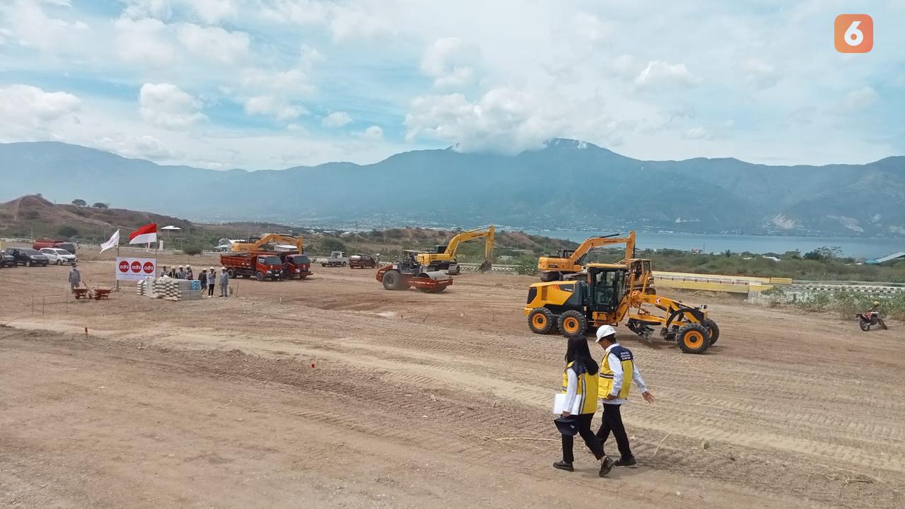 pengerjaan hunian tetap bagi penyintas gempa Palu