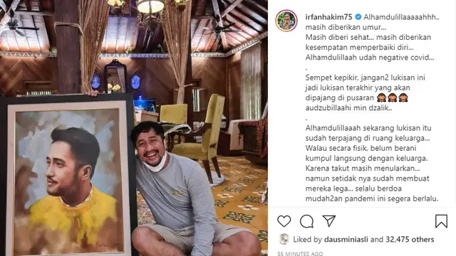 Irfan Hakim (Foto: Instagram/@irfanhakim75)