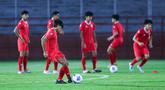 Timnas Indonesia U-17 menggelar sesi latihan jelang menghadapi Vietnam pada laga terakhir Grup A Piala AFF U-17 2026. (Bola.com/M Iqbal Ichsan)