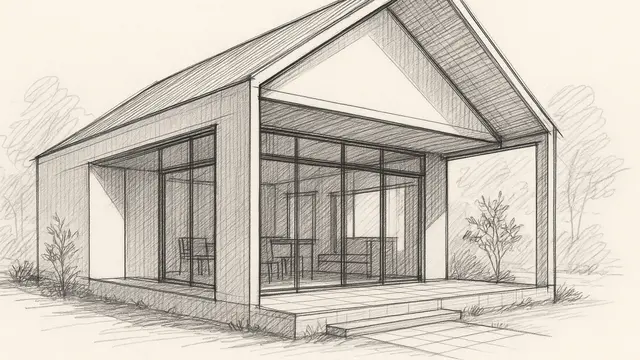7 ⁠Gambar Sketsa Rumah Ukuran 10x20