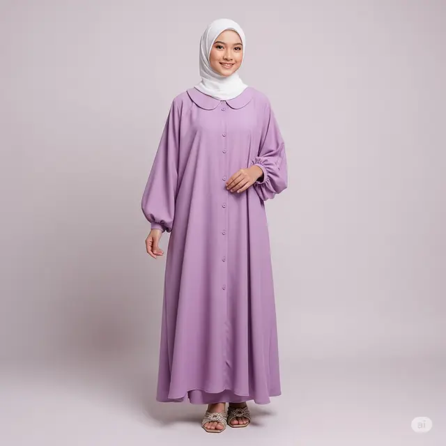 9 Model Gamis Simple Tapi Mewah untuk Remaja: Tampil Anggun dan Kekinian