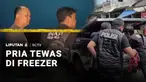 Kematian pegawai kios ayam geprek, masih misteri. Korban ditemukan dalam kondisi terbungkus kain dan plastik, di dalam mesin pendingin atau freezer.