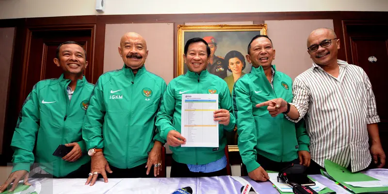 20160910 Komite Pemilihan Umumkan Hasil Verifikasi Bakal Caketum PSSI