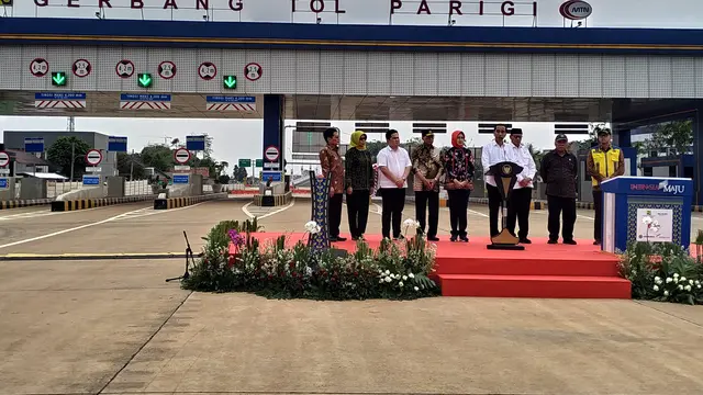 Presiden Jokowi resmikan Tol Kunciran-Serpong