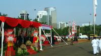 Setelah upacara di Monas, Ahok akan mengikuti upacara peringatan HUT RI di Istana Merdeka, Jalan Medan Merdeka Utara, Jakarta Pusat. 