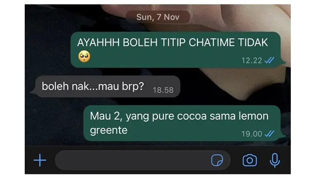 6 Chat Bapak Kasih Perhatian ke Anak Ini Bikin Senyum
