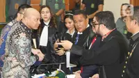 Putusan vonis itu dibacakan langsung oleh Ketua Majelis Hakim Jon Sarman Saragih. (Liputan6.com/Herman Zakharia)