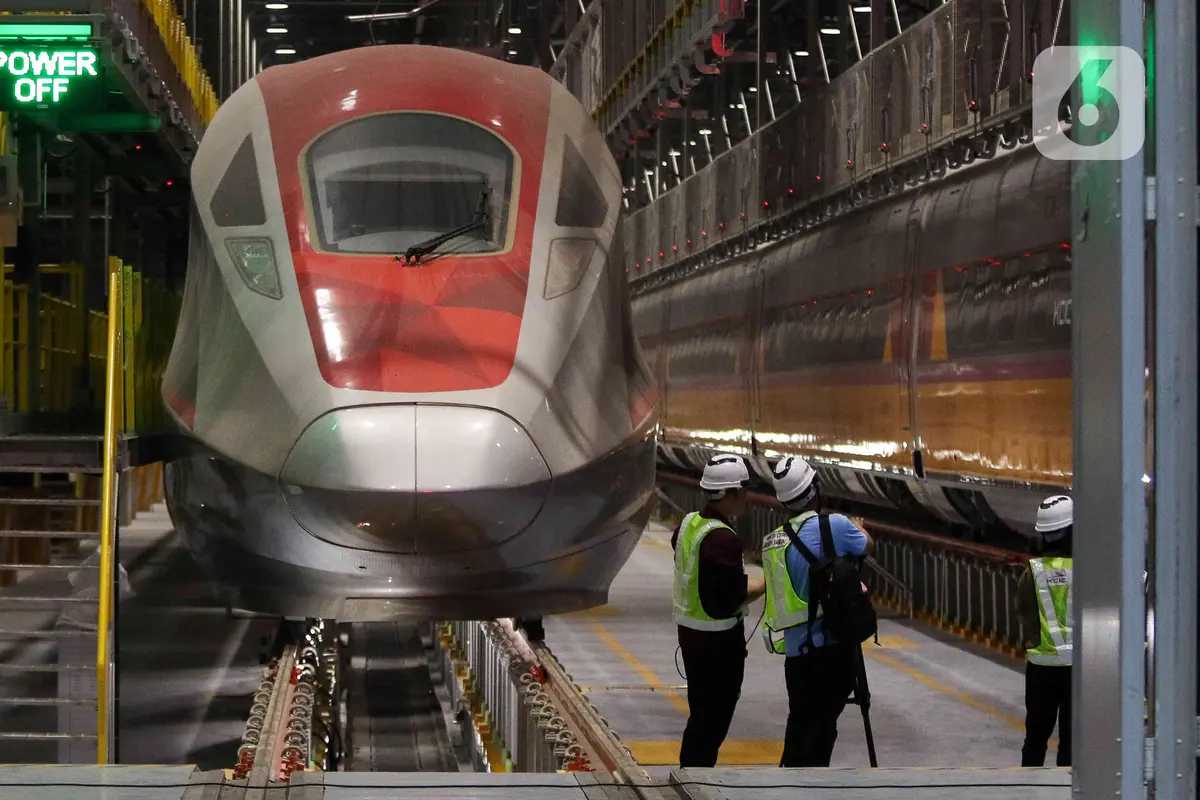 Intip Depo Tegalluar, Tempat Perawatan Kereta Cepat Jakarta-Bandung