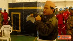 Citizen6, Beirut: Pelaksanaan sosialisasi Umroh diberikan oleh Rachmansyah jabatan sehari-hari sebagai Seksi tiket, Umroh dan Haji di KBRI Lebanon. (Pengirim: Badarudin Bakri)
