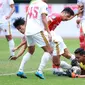 Pemain Persija Jakarta, Aji Kusuma, berusaha mencetak gol saat melawan PSM Makassar pada laga pekan ke-20 BRI Liga 1 2022/2023 di Stadion Patriot Candrabhaga, Bekasi, Rabu (25/1/2023). Persija menang dengan skor 4-2. (Bola.com/M Iqbal Ichsan)