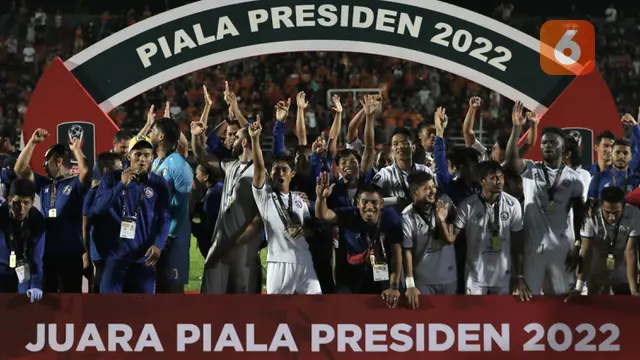 Final Leg Kedua Piala Presiden 2022: Borneo FC vs Arema FC