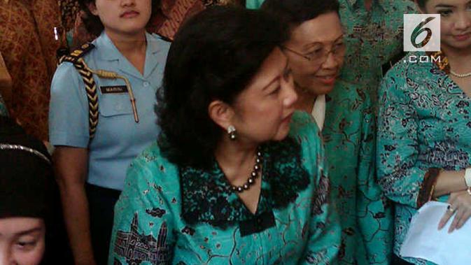 Ani Yudhoyono (foto: Liputan6.com/dok.sanggar batik semarang16/edhie prayitno ige)