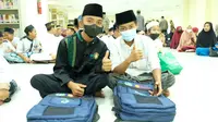 PT Berau Coal bagikan paket pendidikan untuk santri, anak yatim piatu dan penyandang disabilitas di penghujung Ramadhan 2022.