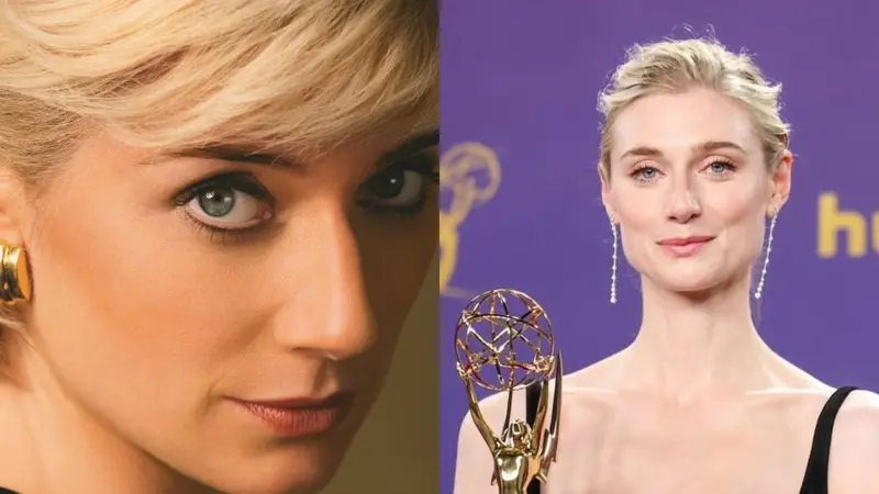 Duplikasi Gaun Balas Dendam Putri Diana, Elizabeth Debicki Raih Piala Emmy Awards 2024