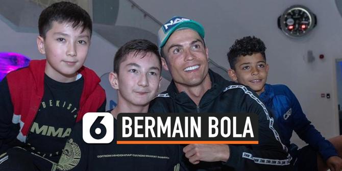 VIDEO: Cristiano Ronaldo Bikin Khabib Nurmagomedov Terharu