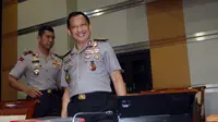 Komjen Pol Tito Karnavian saat mengikuti fit and proper test di Komisi III DPR