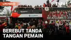 WARGA RELA KEJAR IRING-IRINGAN TIMNAS INDONESIA U-22 DEMI DAPATKAN TANDA TANGAN PEMAIN