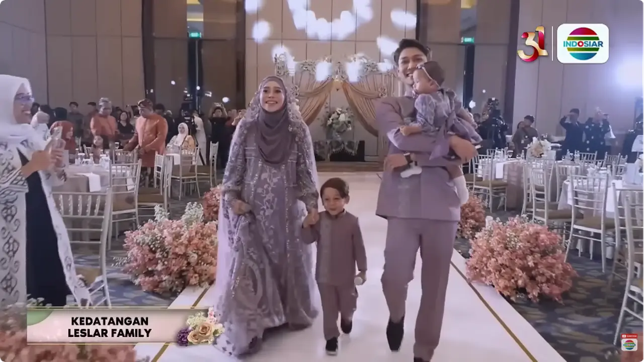 Momen 7 Bulanan dan Gender Reveal Anak Ketiga Lesti Kejora (YouTube Indosiar)