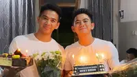 Momen Kejutan Ulang Tahun Rizki dan Ridho DA2 yang ke-24, Tak Dihadiri Nadya Mustika. (Sumber: Instagram/da2_rizki123)