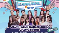 Karnaval SCTV Sambangi Jember 16-17 Mei 2026, Simak Deretan Artis dan Kegiatan Serunya!