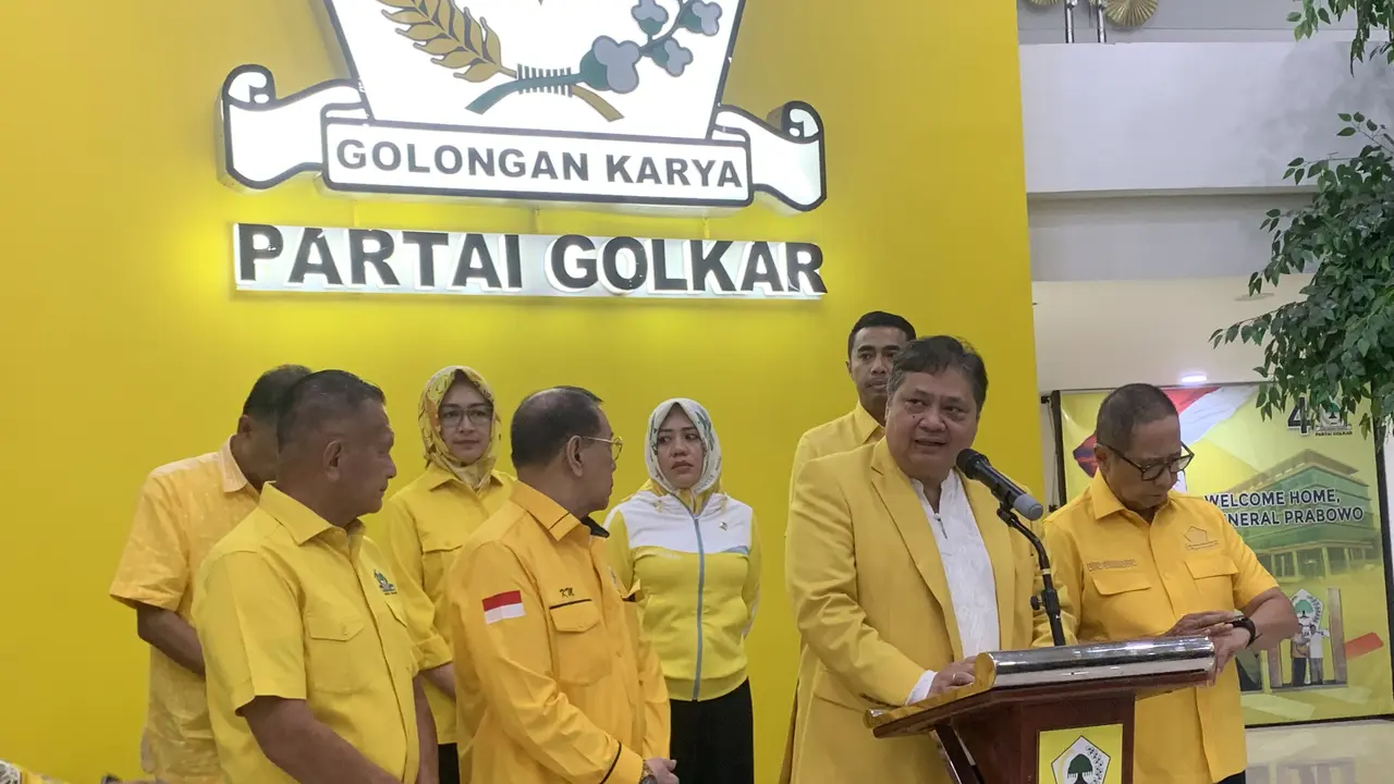 Ketua Umum Partai Golkar Airlangga Hartarto