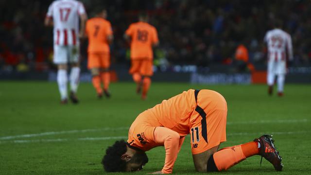 FOTO: Mohamed Salah Memukau, Liverpool Gulung Stoke