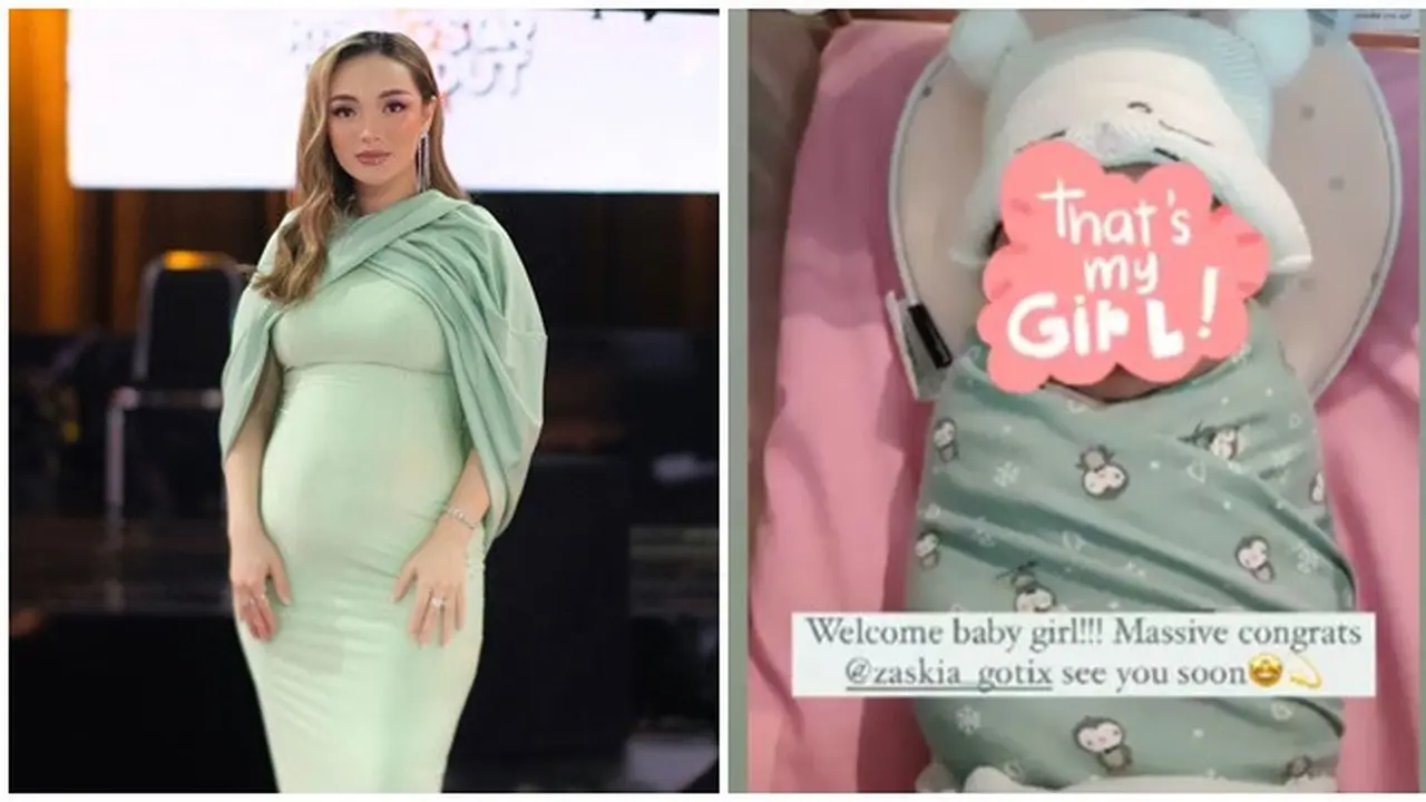 Zaskia Gotik Melahirkan Anak Kedua, Ini 6 Potret Perjalanan Kehamilannya