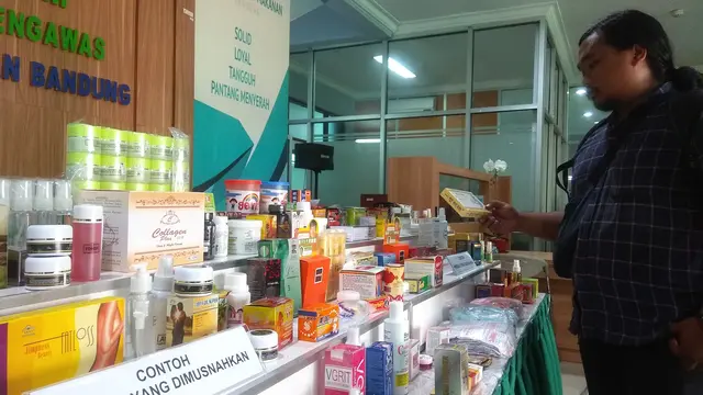 Produk ilegal yang dimusnahkan didominasi kosmetik.