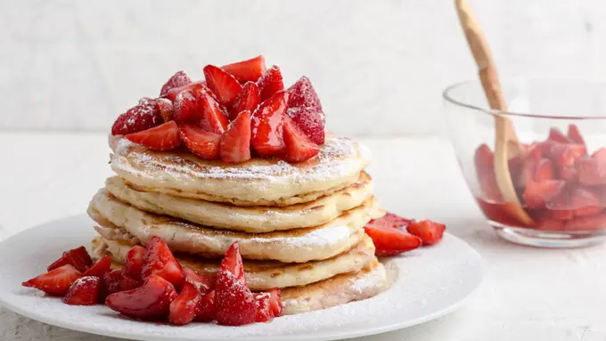 pancake strawberry