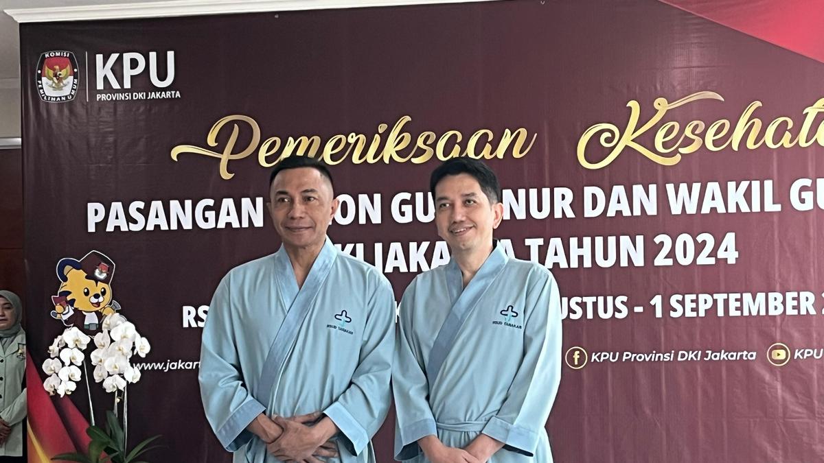 Tiba di RSUD Tarakan, Dharma Pongrekun - Kun Wardana Siap Jalani Tes Kesehatan Berita Viral Hari Ini Kamis 19 September 2024