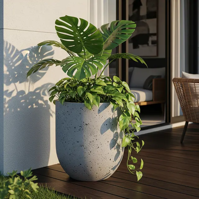 Model Pot Bunga untuk Teras Rumah