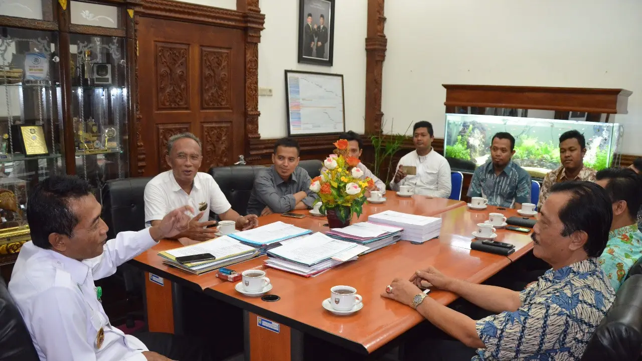 Wakil Bupati Batang Suyono Audensi KPA Provinsi Jawa Tengah didampingi KPA Kabupaten Batang