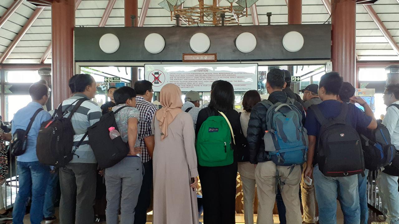 Penumpang Sriwijaya AIr yang dibatalkan