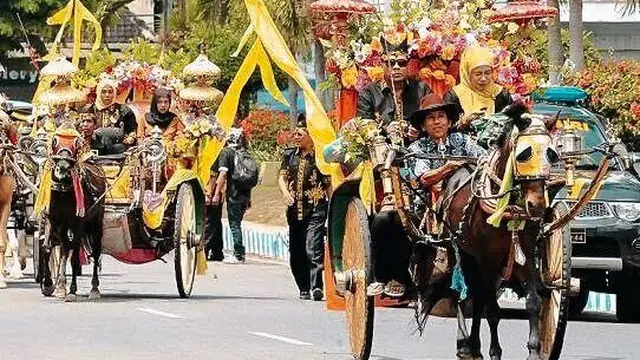 Tradisi Puter Kayun yang dilakukan masyarakat Kelurahan Boyolangu setiap Lebaran 10 Hari (Istimewa)