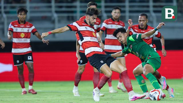 Foto: Permalukan Persebaya di GBT, Madura United Keluar dari Zona Degradasi BRI Super League