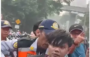 Pelarian Jambret Berakhir di Tengah Kemacetan Jaksel