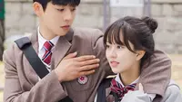 Chae Jong Hyeop dan Kim So Hyun dalam drakor Serendipity’s Embrace. (tvN via Soompi)