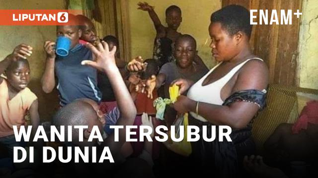 MARIAM NABATANZI DINOBATKAN SEBAGAI WANITA TERSUBUR DI DUNIA, PUNYA 44 ANAK DI USIA 40 TAHUN