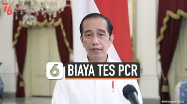 Presiden Joko Widodo meminta pada Menteri Kesehatan agar biaya tes PCR diturunkan, maksimal berada di kisaran 550 ribu rupiah. Selama di Indonesia biaya tes PCR Covid-19 masih dinilai mahal.