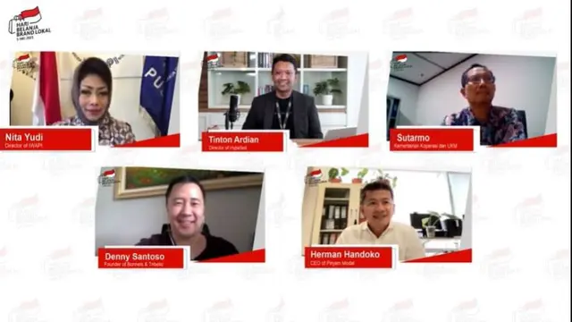 Jumpa pers virtual Hari Belanja Brand Lokal 2021