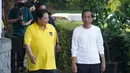 Airlangga mengakui dirinya sempat berbicara empat mata dengan Jokowi. Ketua Dewan Pengarah Tim Kampanye Nasional (TKN) Prabowo Subianto-Gibran Rakabuming Raka itu juga membenarkan sempat membahas soal Pilpres 2024. (Instagram/golkar.indonesia)