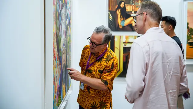 Ilustrasi pameran ArtMoments 2025/ArtMoments