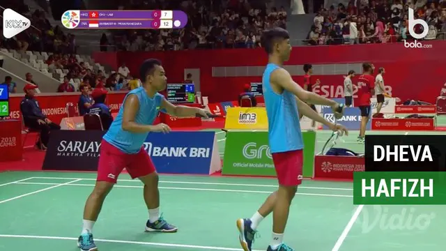 Berita video ganda putra Indonesia Dheva Anrimusthi / Hafizh Briliansyah berhasil menundukkan ganda Hongkong Siu Keung Chu / Tak Kwan Lam dengan hasil akhir 12-21, 14-21, Rabu (11/10/2018).