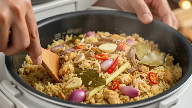 Nasi  di Rice Cooker